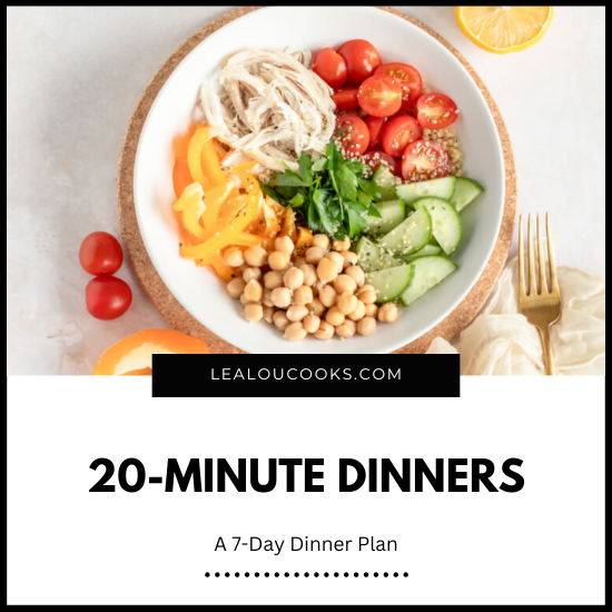 New! 20-Minute Dinners